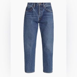AGOLDE Parker Rigid Straight-leg Crop Jeans